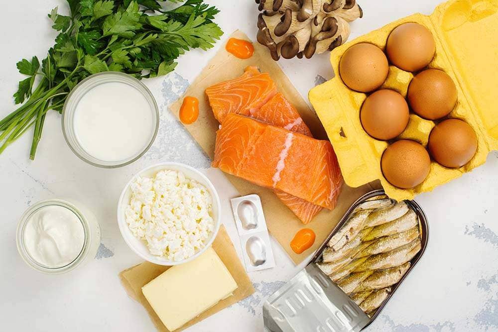 Foods high in vitamin d