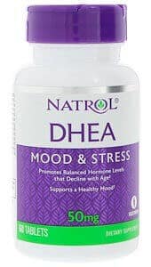 Natrol DHEA 50 mg 60 Tablets
