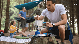 How to make coffee while camping
