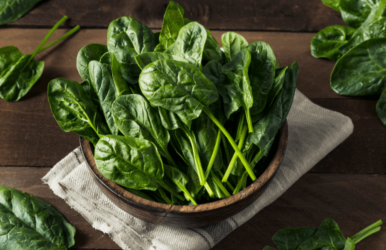 Best Food for Old People - Spinach